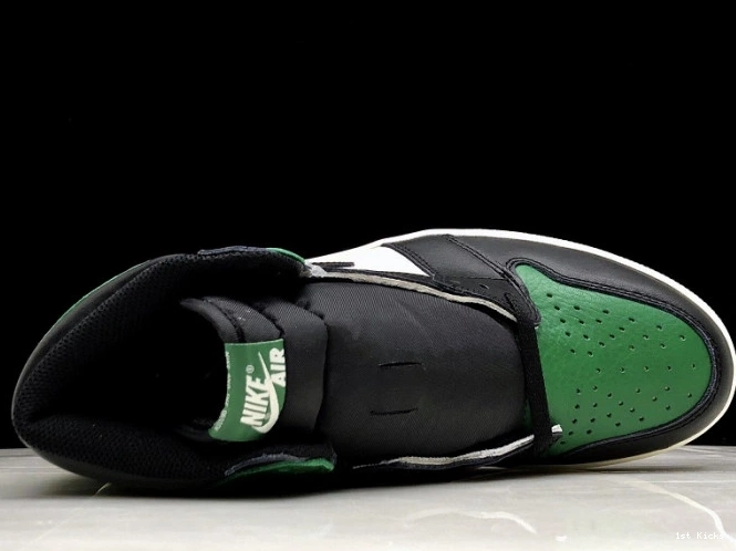 1st Kicks OG Green Jordan Air NRG Sail-Black High 555088-302 1 Pine 0731